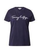 TOMMY HILFIGER Shirts  navy / hvid