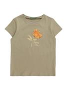 UNITED COLORS OF BENETTON Bluser & t-shirts  khaki / oliven / orange