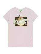 UNITED COLORS OF BENETTON Bluser & t-shirts  gul / lilla / rød / sort