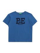 UNITED COLORS OF BENETTON Shirts  blå / sort