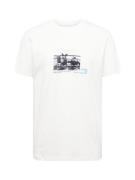 SELECTED HOMME Bluser & t-shirts  creme / sort