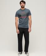 Superdry Bluser & t-shirts  dueblå / rød / sort