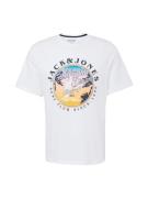 JACK & JONES Bluser & t-shirts 'OWEN SUMMER'  lyseblå / lysegul / sort...