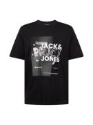 JACK & JONES Bluser & t-shirts 'PRJCT'  sort / hvid