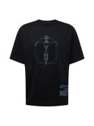 Only & Sons Bluser & t-shirts 'Vinci'  azur / sort / hvid