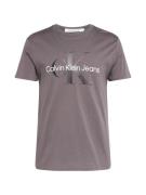 Calvin Klein Jeans Bluser & t-shirts  grå / antracit / hvid