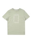 Calvin Klein Jeans Shirts 'MAXI HERO'  beige / grøn