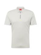 HUGO Bluser & t-shirts 'Deresom 241'  lysegrå / grøn / hvid