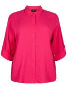 Zizzi Bluse 'VVIVU'  orkidee / pink