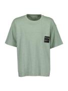 BLUE SEVEN Shirts  grøn / sort / hvid