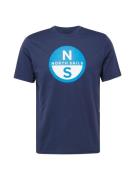 North Sails Bluser & t-shirts  navy / lyseblå / hvid