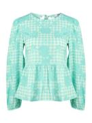 Dorothy Perkins Petite Bluse  jade / hvid