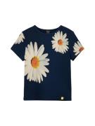 Desigual Bluser & t-shirts 'Daisy'  creme / navy / gul / mørkeorange