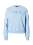 ARMANI EXCHANGE Sweatshirt  safir / lyseblå / transparent