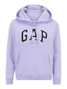 Gap Petite Sweatshirt 'HERITAGE'  lavendel / sort / hvid