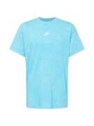 Nike Sportswear Bluser & t-shirts 'CLUB'  lyseblå / hvid