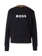 BOSS Sweatshirt 'Ela 6'  sort / hvid