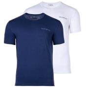 Emporio Armani Bluser & t-shirts  navy / azur / hvid