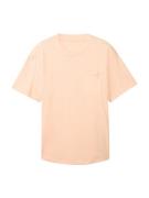 TOM TAILOR DENIM Bluser & t-shirts  orange / hvid