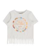 KIDS MINI GIRL Bluser & t-shirts 'KMGALISON'  azur / guld / hvid