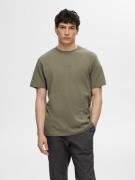 SELECTED HOMME Bluser & t-shirts 'ASPEN'  oliven / sort