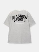 Pull&Bear Bluser & t-shirts  grå-meleret / sort / hvid