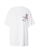 Carhartt WIP Shirts 'Immerse'  lyselilla / lys pink / sort / hvid