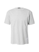REPLAY Bluser & t-shirts  lysegrå / sort / hvid