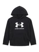 UNDER ARMOUR Sportsweatshirt 'Rival'  sort / hvid