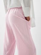 Bershka Bukser  pink / hvid