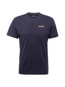 NAPAPIJRI Bluser & t-shirts 'S-IAATO'  beige / marin / orange / sort