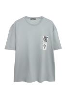 Trendyol Bluser & t-shirts  lyseblå / grå / lilla / hvid