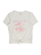 KIDS ONLY Bluser & t-shirts 'KOGRITA'  pitaya / hindbær / hvid