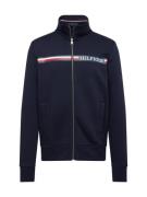 TOMMY HILFIGER Sweatjakke  navy / rød / offwhite