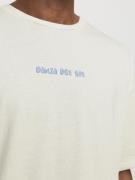 JACK & JONES Bluser & t-shirts  blå / hvid