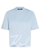 Karl Lagerfeld Shirts  lyseblå / hvid