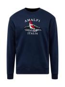 HOLLISTER Sweatshirt  navy / pastelgrøn / rød / hvid