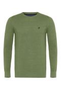 DENIM CULTURE Pullover 'LEVIN'  grøn
