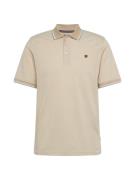 JACK & JONES Bluser & t-shirts 'JPRWin'  beige / khaki / rød / hvid