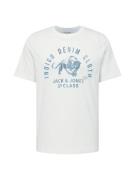 JACK & JONES Bluser & t-shirts 'JPRBLUOLLIE'  navy / safir / hvid