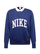 Nike Sportswear Sweatshirt  marin / hvid