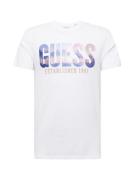GUESS Bluser & t-shirts 'CITY OF PALMS'  violetblå / rosé / hvid