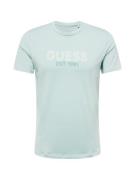 GUESS Bluser & t-shirts 'CLASSIC'  cyanblå / lyseblå / hvid