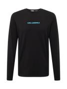 Karl Lagerfeld Bluser & t-shirts  azur / sort