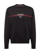 TOMMY HILFIGER Sweatshirt  rød / sort / hvid