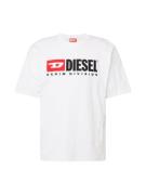 DIESEL Bluser & t-shirts 'T-Boxt-Div'  rød / sort / hvid