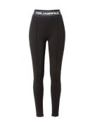 Karl Lagerfeld Leggings  sort / hvid