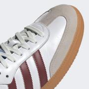 ADIDAS ORIGINALS Sneaker low 'Samba'  taupe / vinrød / hvid