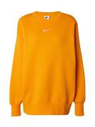 Nike Sportswear Sweatshirt 'PHOENIX FLEECE'  orange / hvid