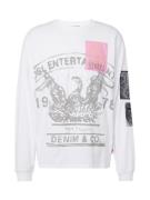 DIESEL Bluser & t-shirts 'BOXT'  grå / pink / lyserød / hvid